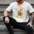Wild About Reading Cute Leopard Teacher Kids Book Lover Men's Comfort Colors T-Shirt Ivory