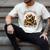 Wise Owl Reading Books Men's Comfort Colors T-Shirt Ivory