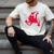Yk2 Grunge Scary Cat With Shooting Stars 90s Nostalgia Men's Comfort Colors T-Shirt Ivory