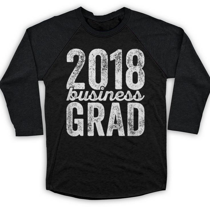 2018 Business Graduation MBA Graduate Degree Baseball Raglan Shirt