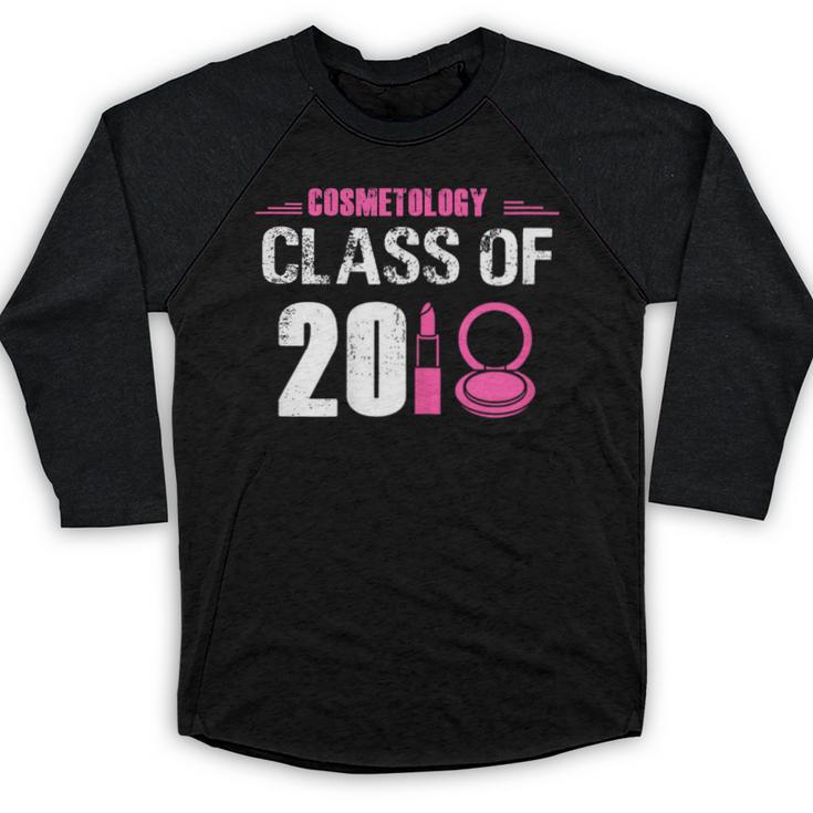 2018 Cosmetology Graduation Shirt Makeup Artist Baseball Raglan Shirt