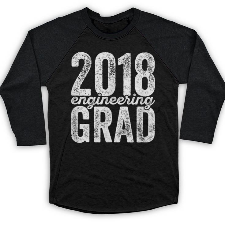 2018 Engineering Graduation Engineer Graduate Degree Baseball Raglan Shirt