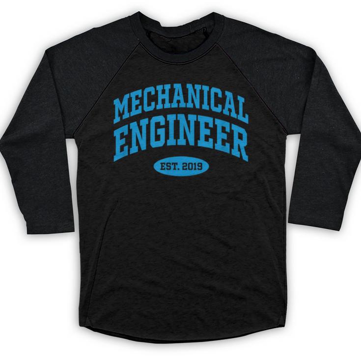 2019 Graduation For Mechanical Engineer Baseball Raglan Shirt
