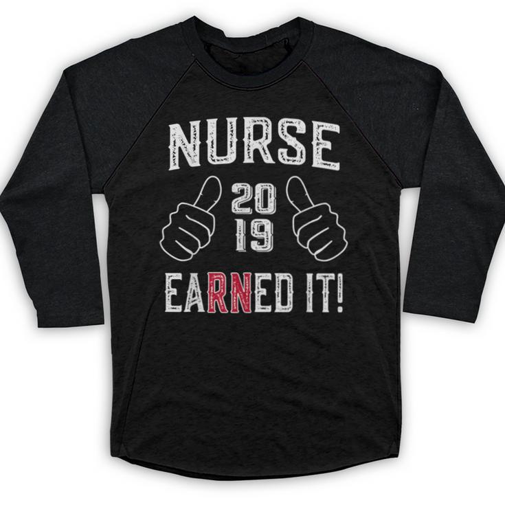 2019 Nurse RN Graduation Baseball Raglan Shirt