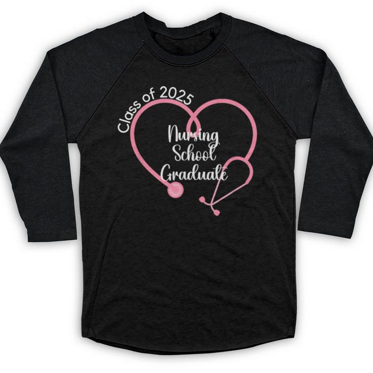 2025 Nursing School Graduate Nurse Graduation Baseball Raglan Shirt
