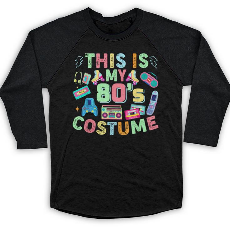This Is My 90s Costume Mixtape Era Outfits Nostalgia 1990s Baseball Raglan Shirt