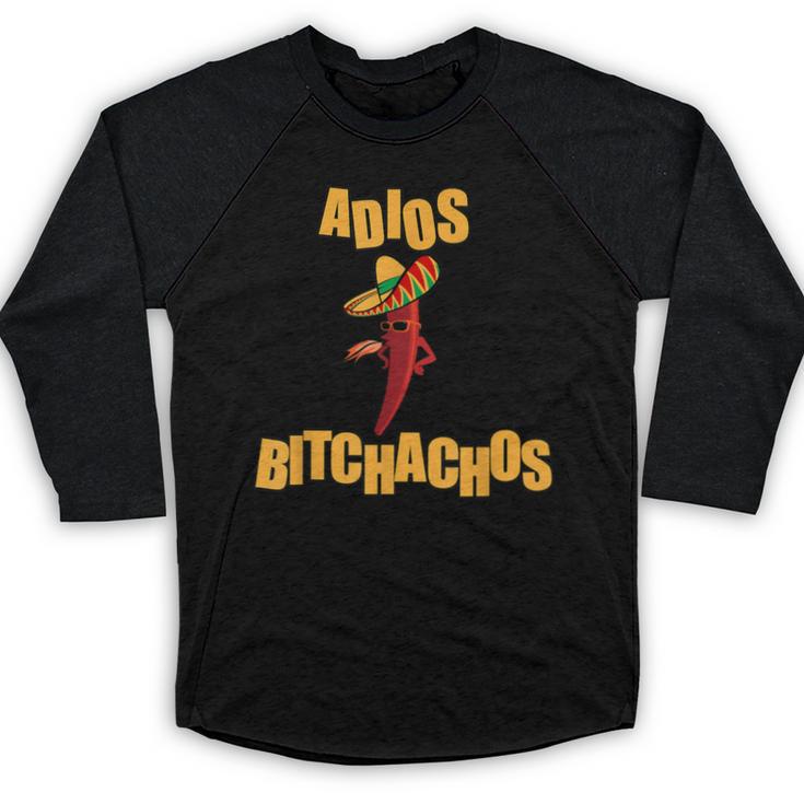 Adios Bitchachos Tee Cinco De Mayo Graduation Retirement Baseball Raglan Shirt