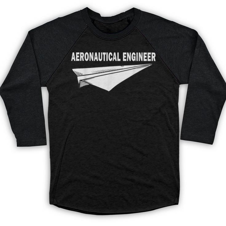 Aerospace Engineer Student Aerospace Engineering Graduation Baseball Raglan Shirt