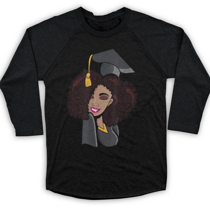 African Woman Educated Graduation 2019 Proud Baseball Raglan Shirt