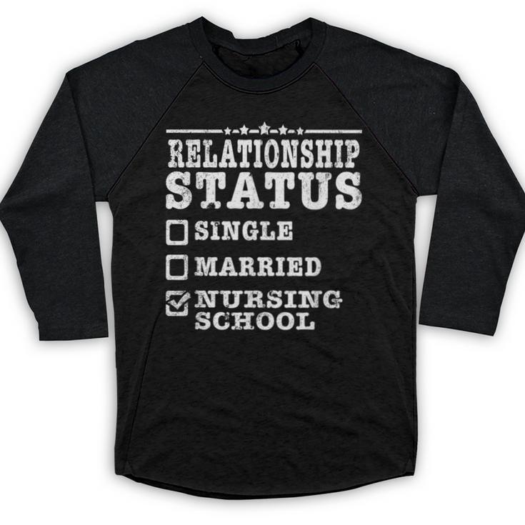 Anti Valentines Day Nursing School Nurse Graduation Shirt Baseball Raglan Shirt