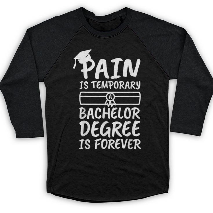 Bachelor Degree Graduation Baseball Raglan Shirt
