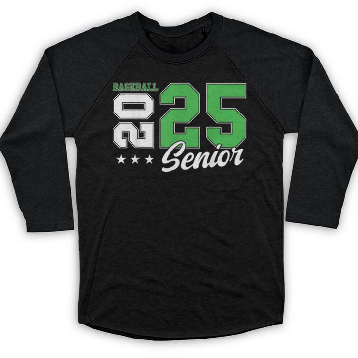 Baseball Senior Night Baseball Senior 2025 Graduation 61 Baseball Raglan Shirt