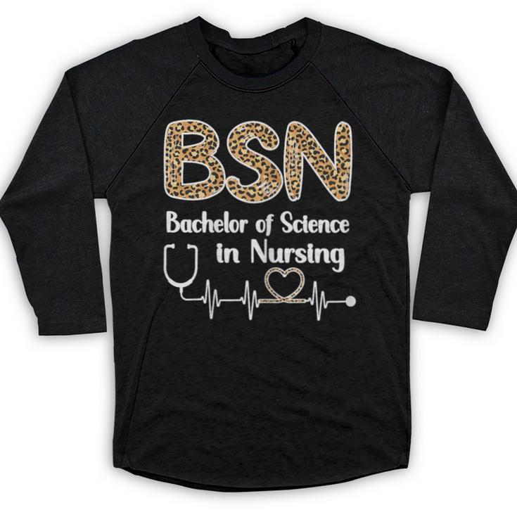 BSN Bachelor Of Science In Nursing Student Graduation Baseball Raglan Shirt