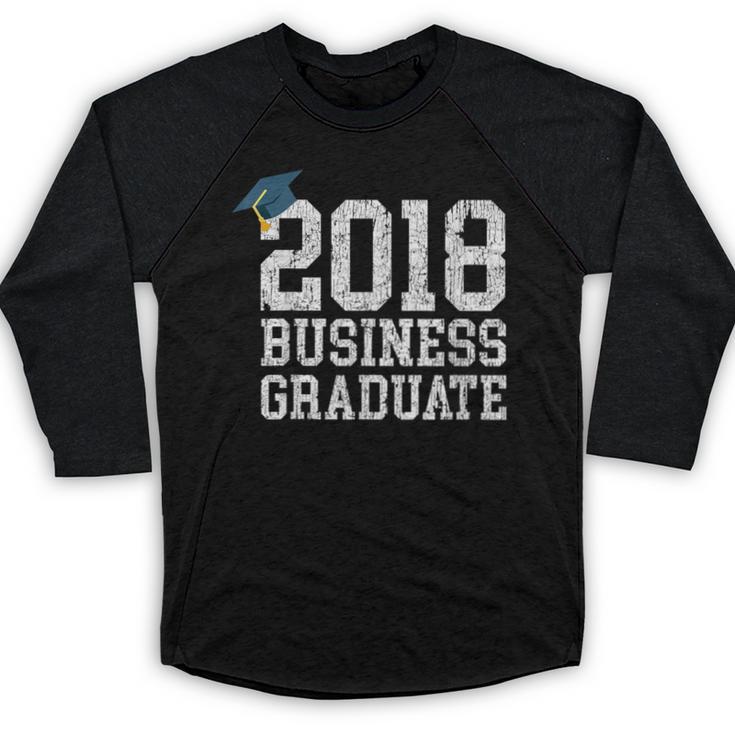 Business Major Shirt 2018 Business Graduation Graduate Baseball Raglan Shirt