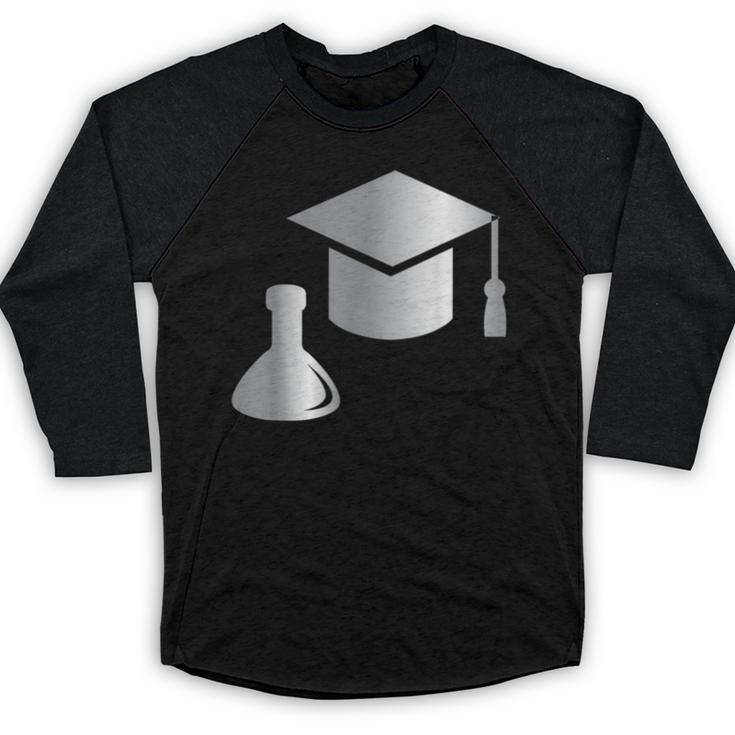 Chemistry Science Degree Graduation Baseball Raglan Shirt