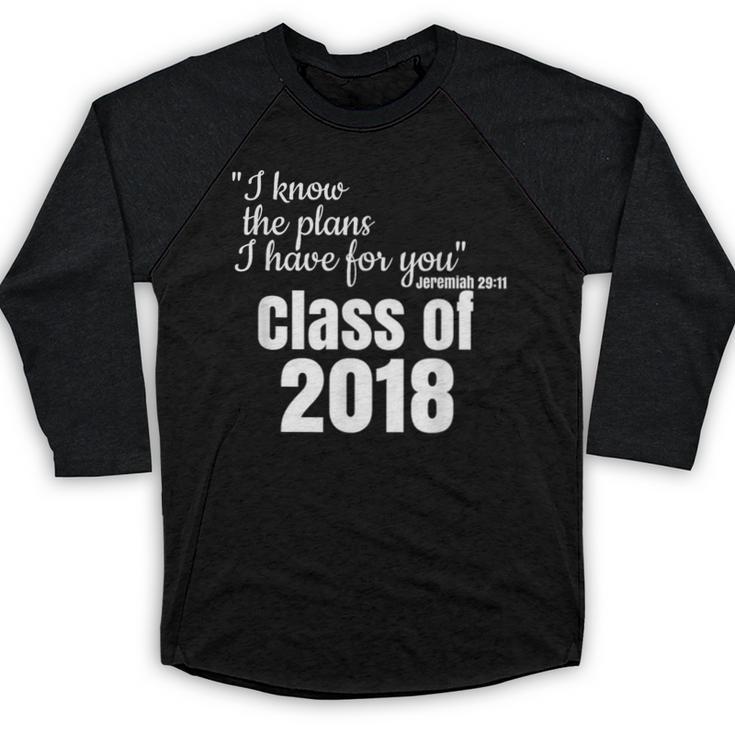 Christian Graduation Jeremiah 29 Baseball Raglan Shirt