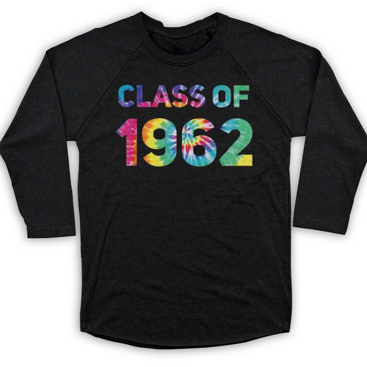Class Of 1962 School Reunion College Highschool Graduation Baseball Raglan Shirt
