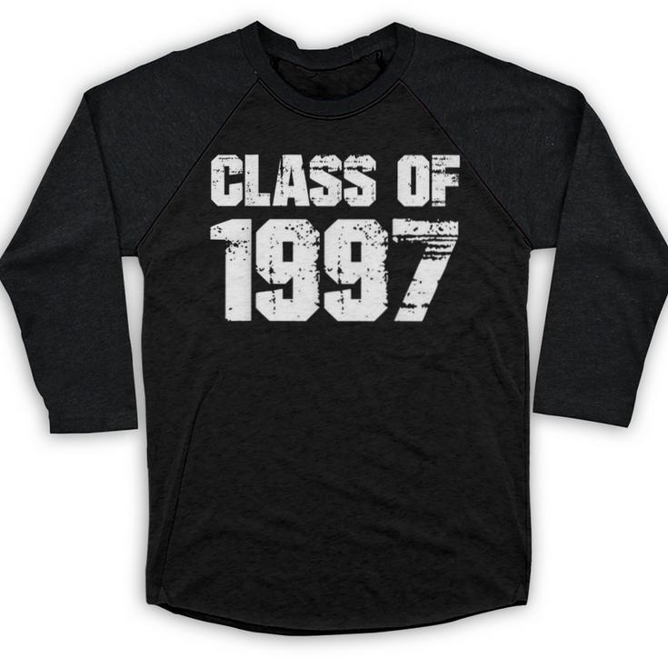 Class Of 1997 High School College Graduation Reunion T-Shirt Baseball Raglan Shirt