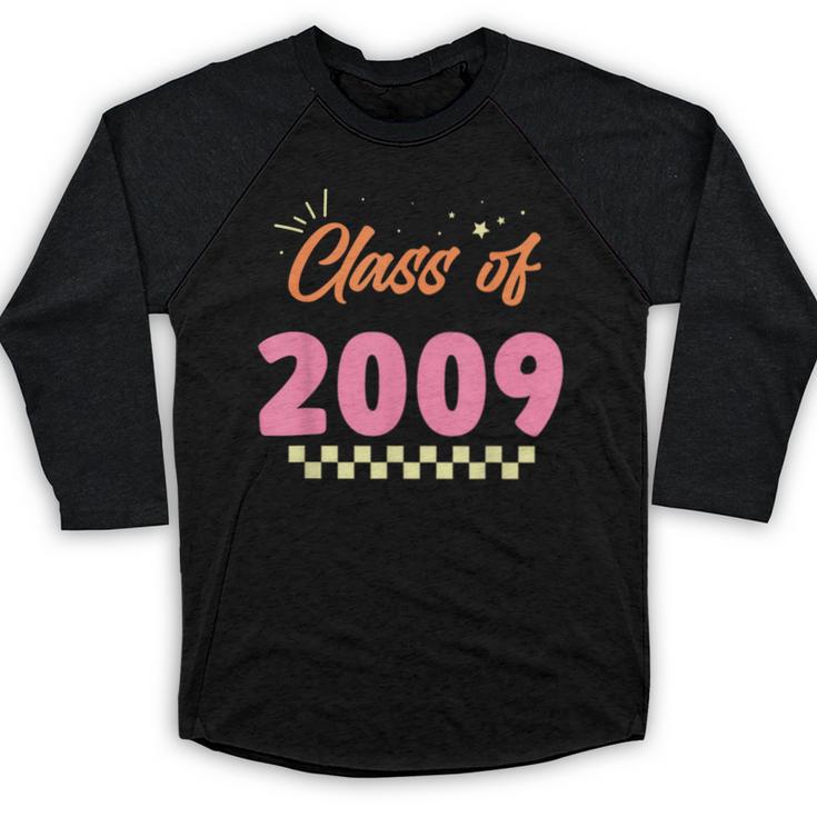 Class Of 2009 Meetup Graduation School Reunion Baseball Raglan Shirt