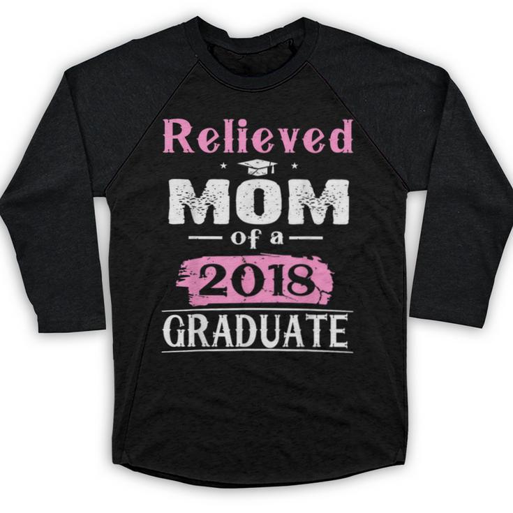 Class Of 2018 Graduation Shirt Mom Of Graduate Baseball Raglan Shirt