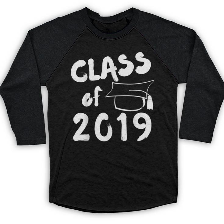 Class Of 2019 Graduation Shirt Baseball Raglan Shirt