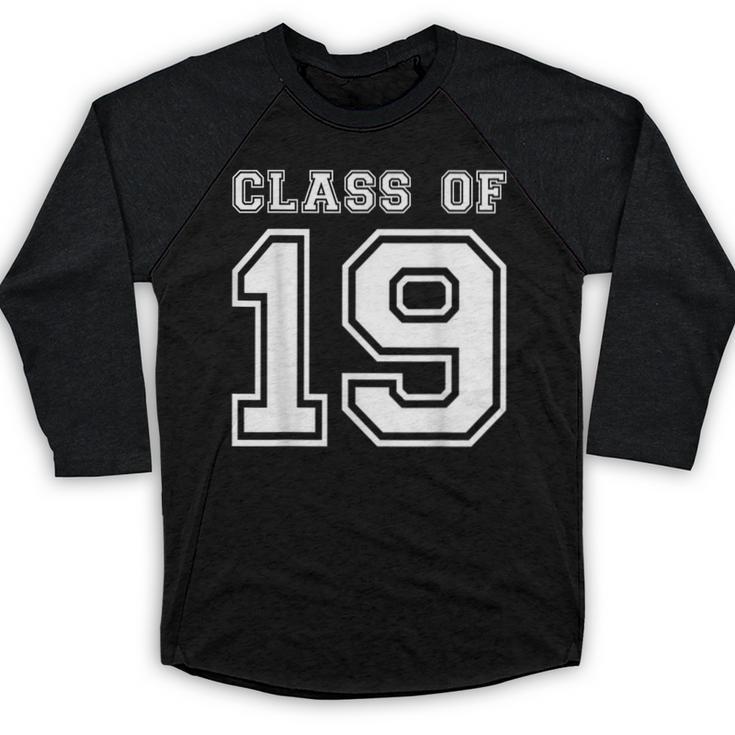 Class Of 2019 Senior Graduation Shirt 2019 Graduate Baseball Raglan Shirt