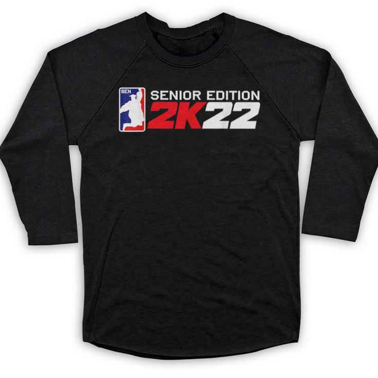 Class Of 2022 Senior Year Gamer Style Graduation For Grad Baseball Raglan Shirt