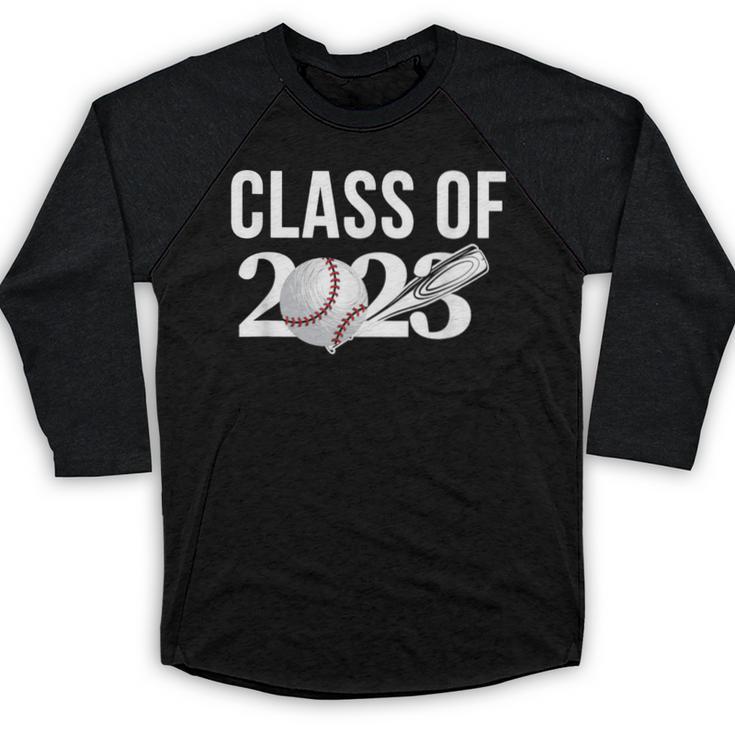 Class 2023 Graduation Senior Baseball Player Baseball Raglan Shirt