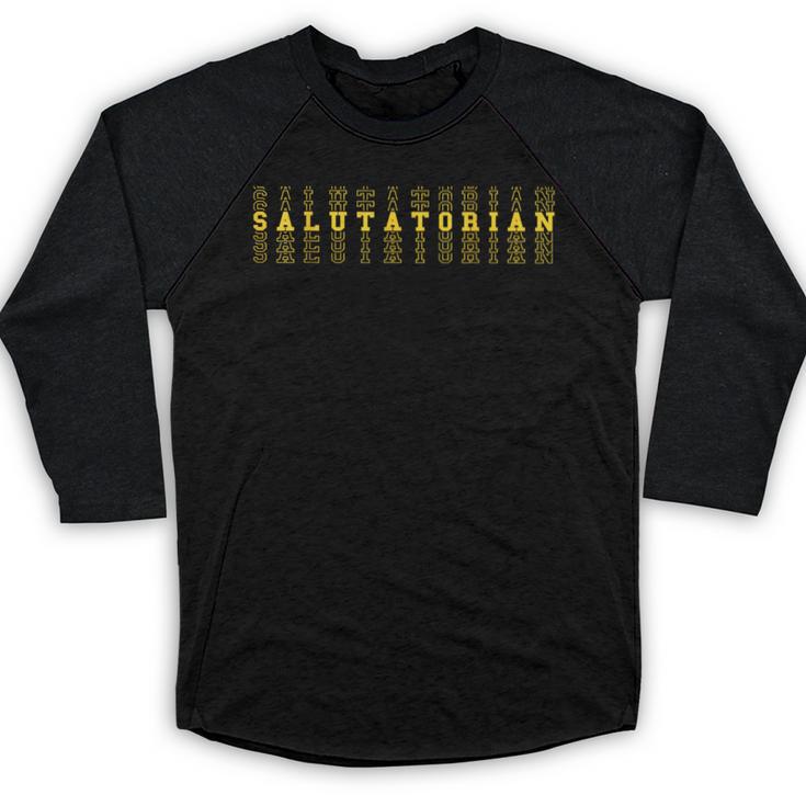 Class Of 2023 Salutatorian Graduate 2023 Graduation Senior Baseball Raglan Shirt
