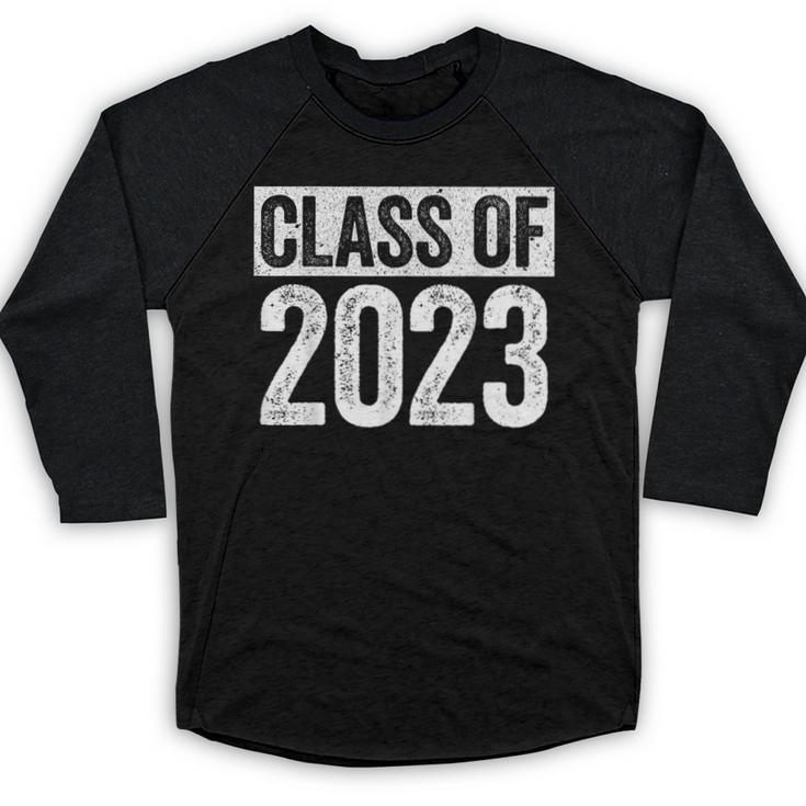 Class Of 2023 Shirt Senior 2023 Graduation Baseball Raglan Shirt