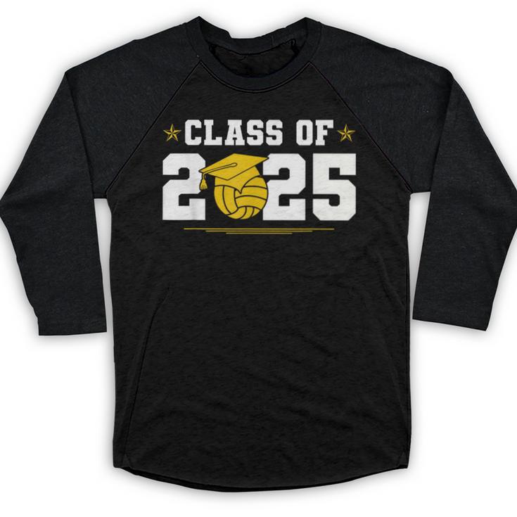 Class Of 2025 Graduation Waterpolo Senior 2025 Baseball Raglan Shirt