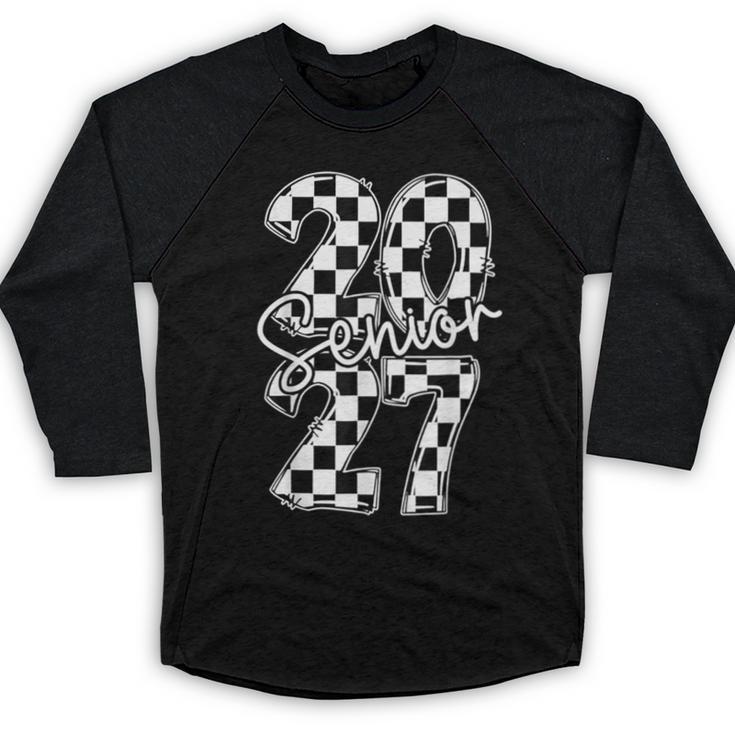 Class Of 2027 Shirt Graduation Senior 2027 Baseball Raglan Shirt
