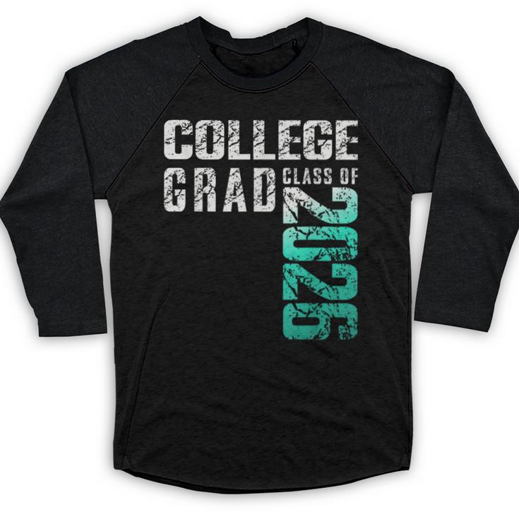 College Grad Class Of 2026 Graduation Baseball Raglan Shirt
