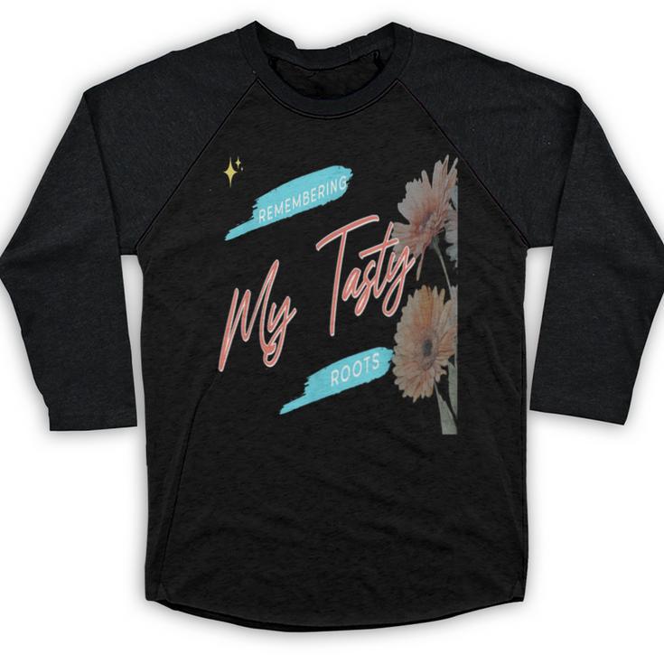 Cultural Flavor Memory Floral Nostalgia Garden Sentiment Baseball Raglan Shirt
