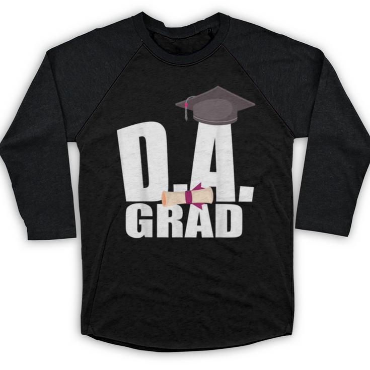 Doctor Of Arts Doctorate Graduation Son Daughter Shirt Baseball Raglan Shirt