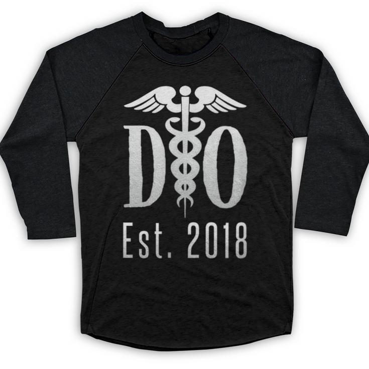 Doctor Graduation Shirt Tshirt Tee For Medical Students DO Baseball Raglan Shirt