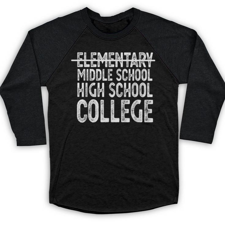 Elementary Graduation Elementary Middle School Graduation Baseball Raglan Shirt
