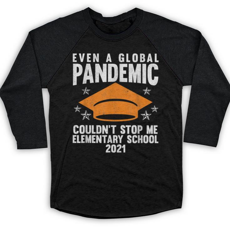 Elementary School 2021 Degree Graduation Graduate Baseball Raglan Shirt