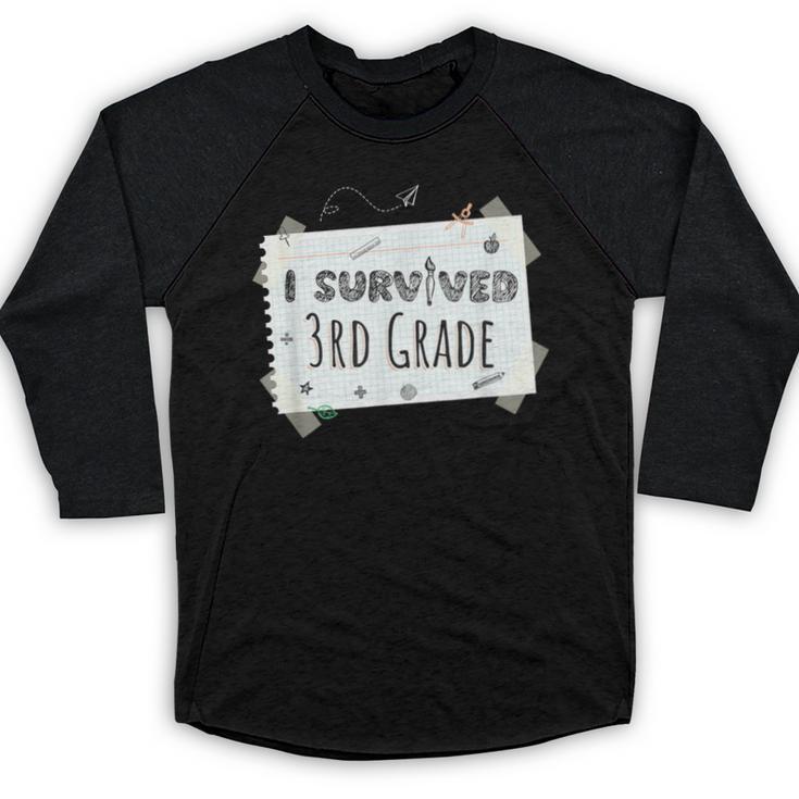 Elementary School Graduation Shirt Graduate Grad Baseball Raglan Shirt