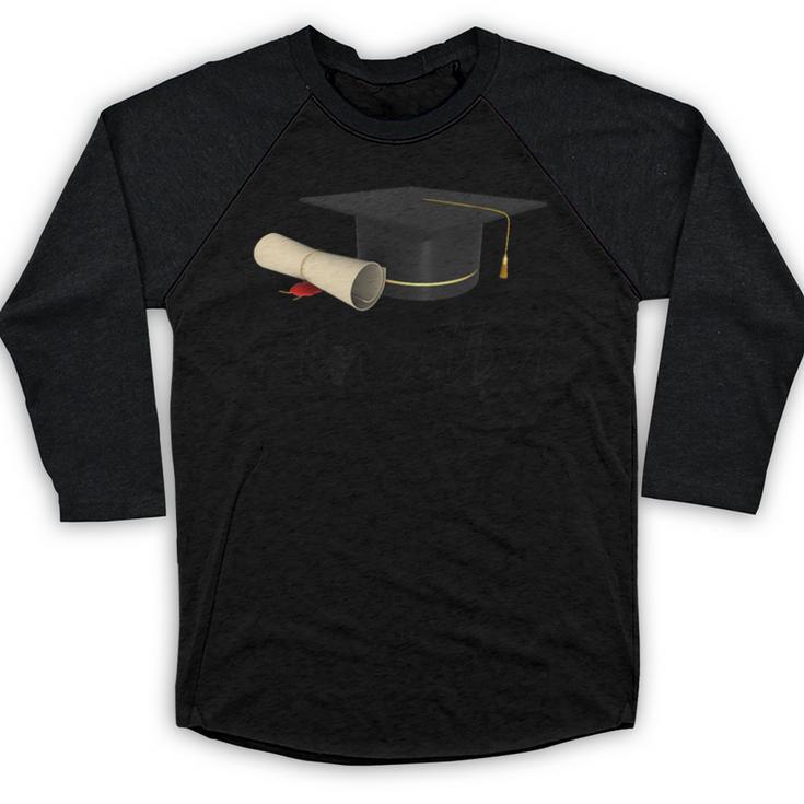 Finally I'm Graduate Graduation Baseball Raglan Shirt