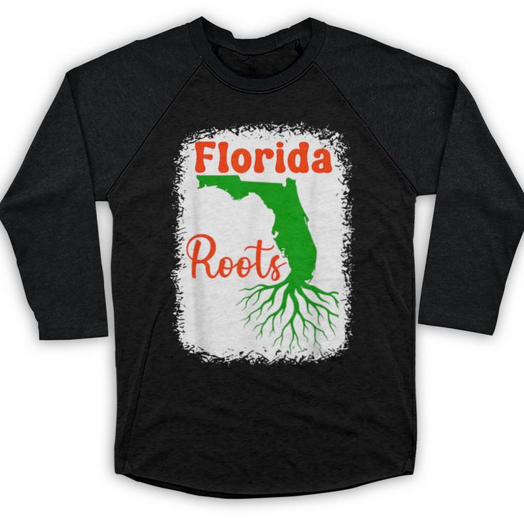 Florida Roots Florida Nostalgia Baseball Raglan Shirt