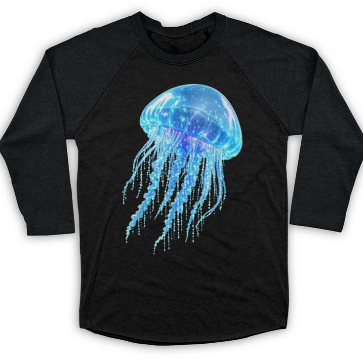 Frutiger Aero Y2K Jellyfish Baseball Raglan Shirt