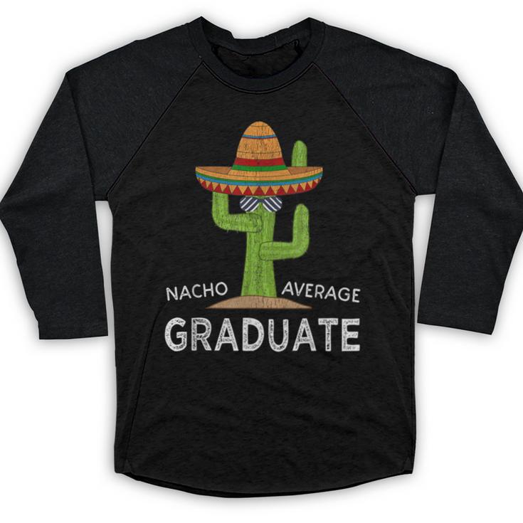 Fun High School College Graduate Humor  Graduation Baseball Raglan Shirt