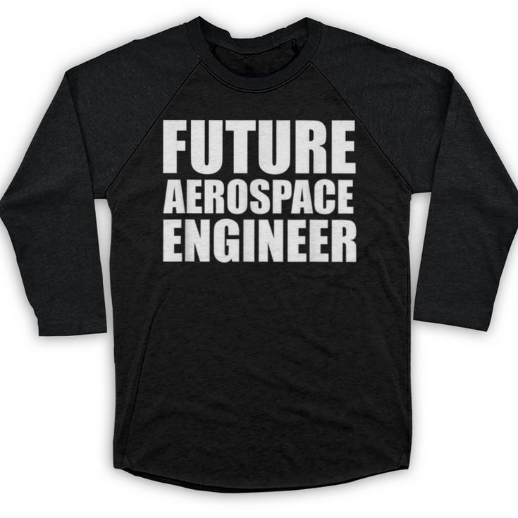 Future Aerospace Engineer College Graduate Graduation Baseball Raglan Shirt