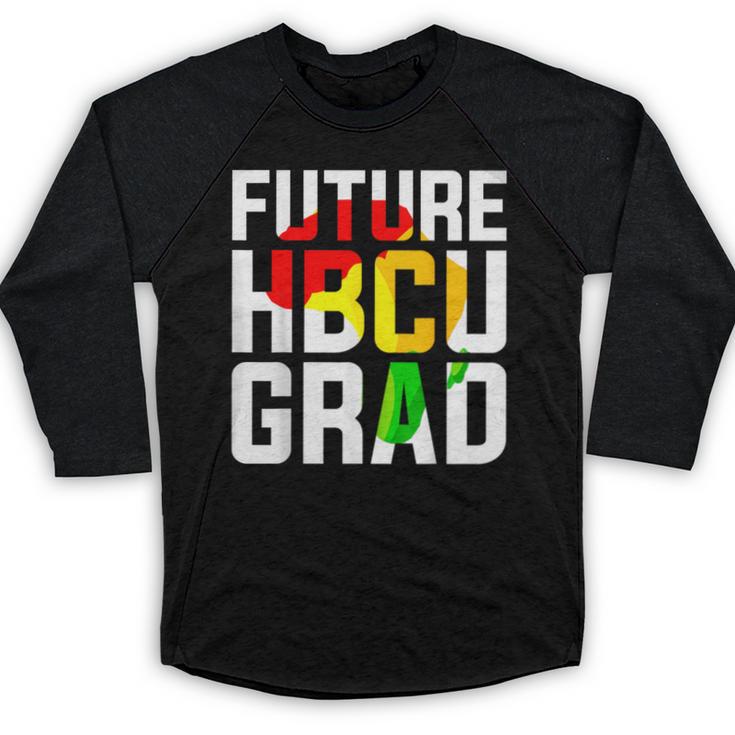 Future HBCU Graduate Afro Girls College Graduation Baseball Raglan Shirt