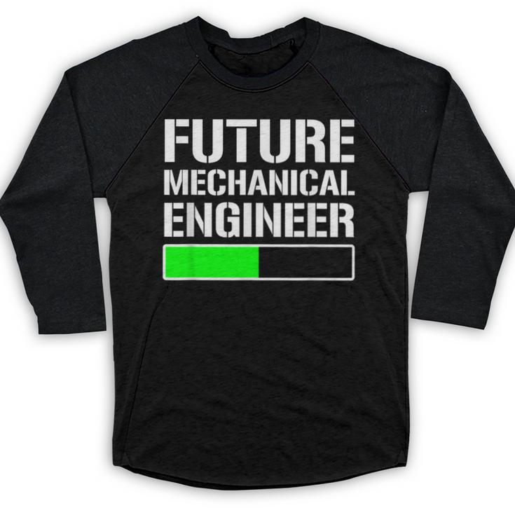 Future Mechanical Engineer Cool Graduation Baseball Raglan Shirt