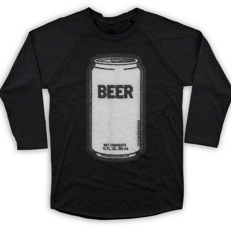 Generic Beer 1980s 80s Nostalgia Baseball Raglan Shirt