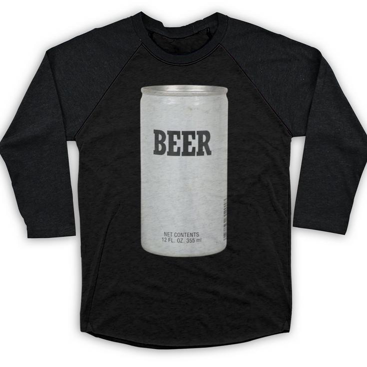 Generic Beer 1980s 80s Nostalgia Baseball Raglan Shirt