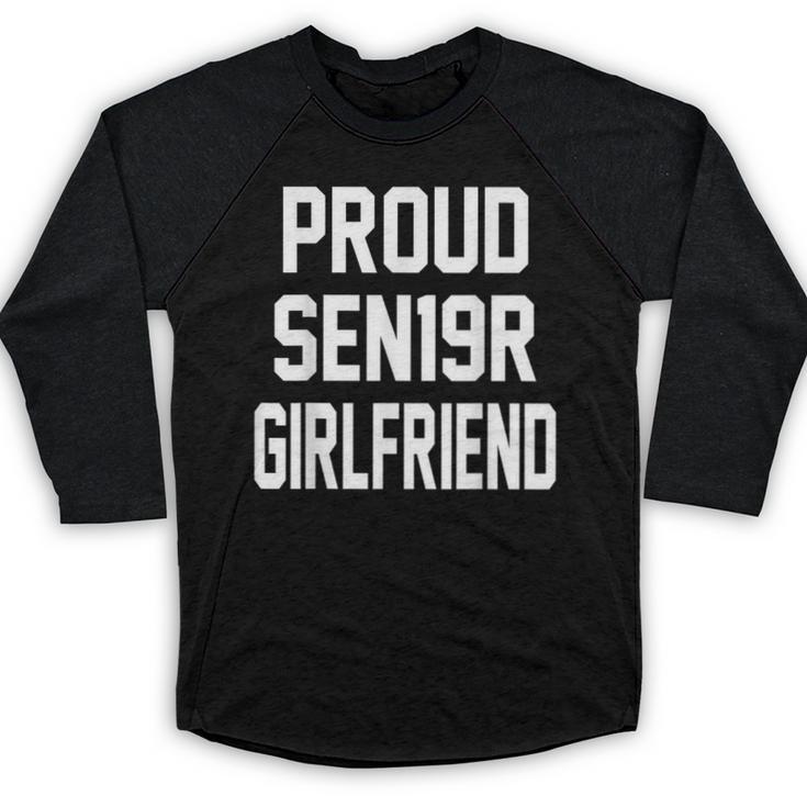 Girlfriend Graduation Party SEN19R Shirt Senior 2019 T-Shirt Baseball Raglan Shirt