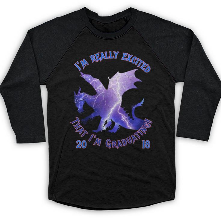 Graduation 2018 Tee-Shirt Baseball Raglan Shirt